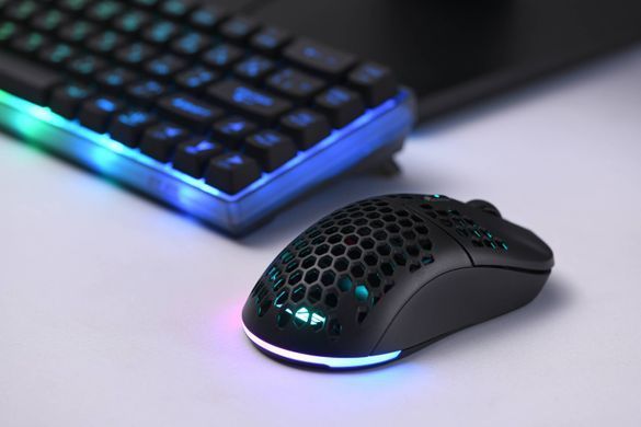 2E Gaming Мышь HyperDrive Lite WL, RGB Black 2E-MGHDL-WL-BK фото
