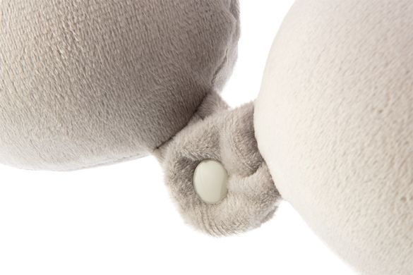 Подушка для подорожей Neo Tools GD016 з Memory Foam, сірий колір