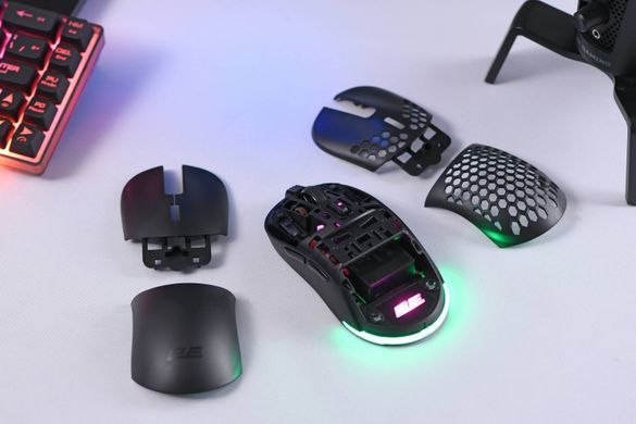 2E Gaming Мышь HyperDrive Lite WL, RGB Black 2E-MGHDL-WL-BK фото