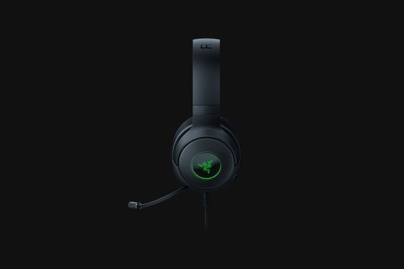 Гарнітура ігрова Razer Kraken V3 X, 7.1, USB-A, RGB, 1.8м, чорний (356893) RZ04-03750300-R3M1 фото