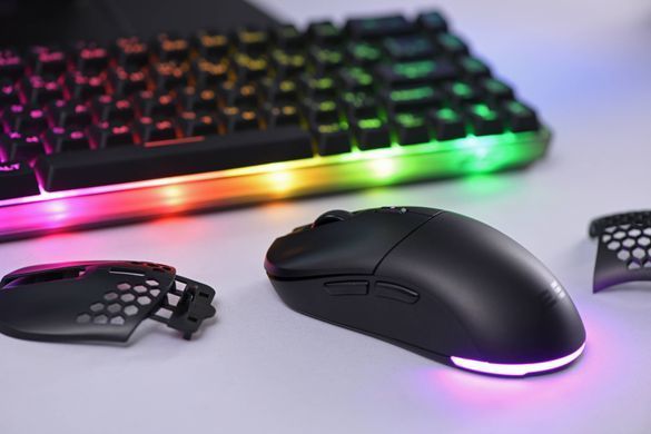 2E Gaming Мышь HyperDrive Lite WL, RGB Black 2E-MGHDL-WL-BK фото