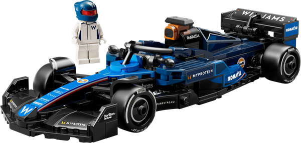 Конструктор LEGO Speed Champions Автомобіль для перегонів F1 Williams Racing FW46, 263 деталі (77249)