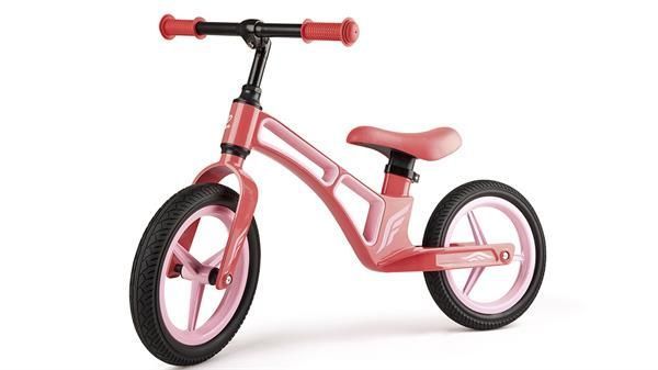 Біговел Hape Нове дослідження двоколісний 12" рожевий (E8653), Рожевий