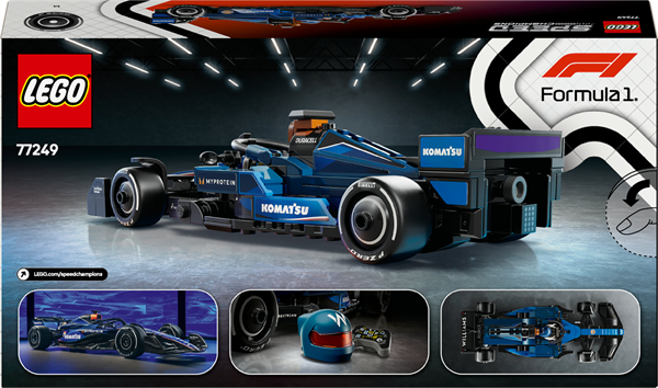 Конструктор LEGO Speed Champions Автомобіль для перегонів F1 Williams Racing FW46, 263 деталі (77249)