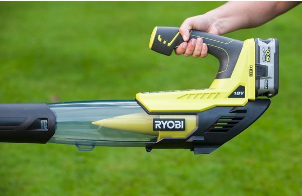 Ryobi Воздуходув ONE+ OBL18JB аккумуляторный, 18В, 160 км/ч, solo (без АКБ и ЗУ) 5133003662 фото