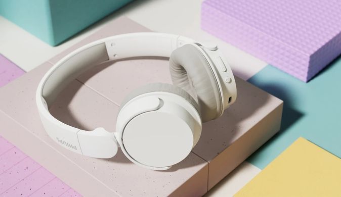 Навушники On-ear Philips TAH3209 BT 5.3, Wireless, Mic, Білий (379624) TAH3209WT/00 фото