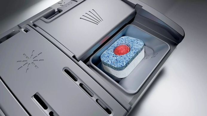 Bosch Посудомийна машина, 13компл., A+, 60см, дисплей, 3й кошик, білий (370501) SMS4HMW65K фото
