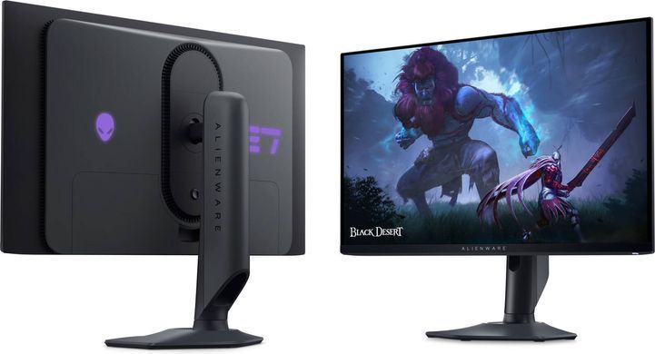 Dell Монитор 27" AW2725DF HDMI, 2xDP, USB, QD-OLED, 2560x1440, 360Hz, 0.03ms, DCI-P3 99.3%, FreeSync, Pivot, HDR TrueBlack 400 210-BLHH фото
