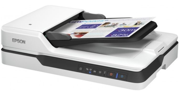 Сканер A4 Epson WorkForce DS-1660W з WI-FI (306058) B11B244401 фото