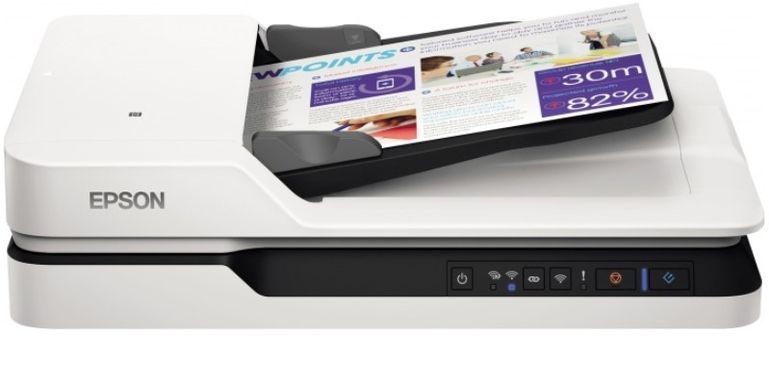 Сканер A4 Epson WorkForce DS-1660W з WI-FI (306058) B11B244401 фото