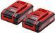 Einhell Аккумулятор Twinpack PXC Plus, 18В, 2х3А&bull;ч, 1.23кг