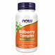 Черника для зрения Now Foods Bilberry Complex 80mg - 100 vcaps