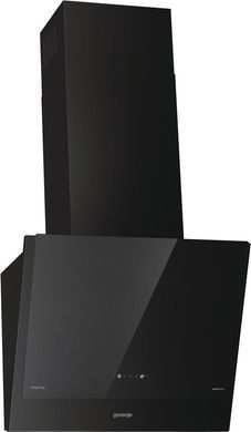 Витяжка Gorenje похила, 60см, 650м.куб/год, чорний WHI6SYB фото