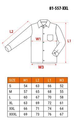 Рабочая куртка DENIM, утепленная, размер XXL
