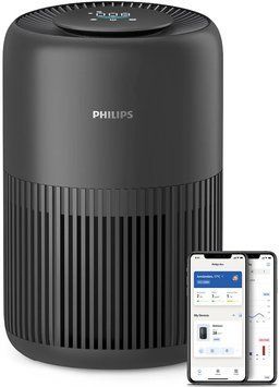 Philips Очиститель воздуха PureProtect Mini 900, 65м2, 250м3/час, HEPA +угольный фильтр, датчик качества воздуха, Wi-Fi, темно-серый AC0951/13 фото