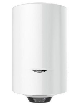 Водонагрівач електр. Ariston круглий PRO1 ECO 50 V 1,8K PL DRY, 50л, 1,8кВт, сухий тен, ел. кер-ння, B, Італія, білий (307202) 3201854 фото