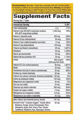 Once Daily Men's Ultra Multivitamin - 60 tabs