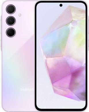 Samsung Смартфон Galaxy A35 5G (A356) 6.6" 6/128ГБ, 2SIM, 5000мА&bull;год, бузковий (375790) SM-A356BLVBEUC фото