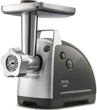 Tefal М'ясорубка HV8 Successor, 2200Вт, 4.5кг/хв, 3 решітки, насадка для ковбас, кеббе, 4 терки, пластик/метал, чорний (341807) NE688837 фото