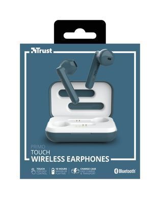 Навушники Trust Primo Touch True Wireless Mic Blue (327795) 23780_TRUST фото