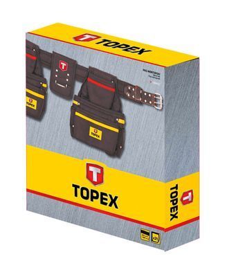 Пояс для інструментів TOPEX 79R010 з 21 кишенею, регульований