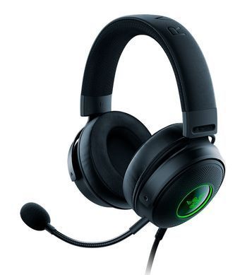 Гарнітура ігрова Razer Kraken V3, 7.1, USB-A, RGB, 2м, чорний (356896) RZ04-03770200-R3M1 фото