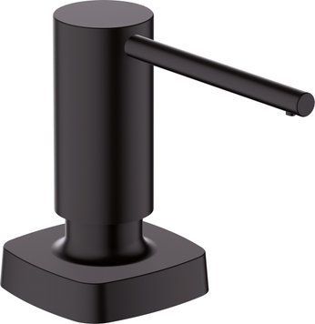 Дозатор для моющих средств Hansgrohe A71, 500мл, черный матовый