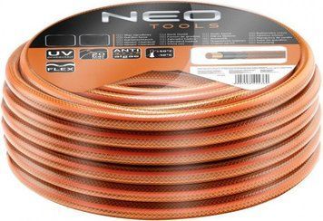 Neo Tools Шланг садовий Economic, 1/2", 20м, 4 шари, до 20 Бар, -10&hellip;+50&deg;C (324937) 15-800 фото