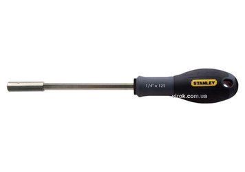 Отвертка держатель насадок HEX 1/4" STANLEY "FatMax": L=125 мм
