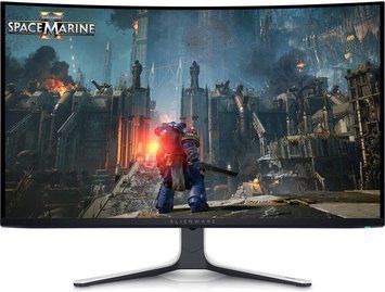 Dell Монітор 31.6" AW3225QF 2xHDMI, DP, USB, QD-OLED, 3840x2160, 240Hz, 0.03ms, DCI-P3 99%, CURVED, G-SYNC, FreeSync, Pivot, HDR TrueBlack 400 (379224) 210-BLLV фото