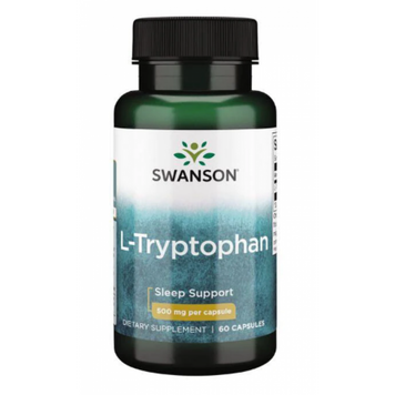 L-Tryptophan 500 mg - 60 Caps Swanson