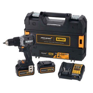 Дрель-шуруповерт ударная McLaren F1 TEAM LIMITED EDITION DeWALT DCD85MP2T DCD85MP2T фото