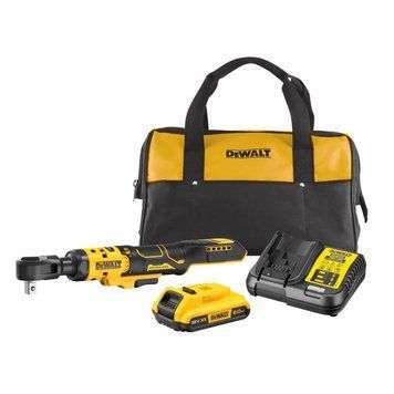 Гайковерт угловой - ключ-храповик аккумуляторный бесщеточный DeWALT DCF512D1 DCF512D1 фото