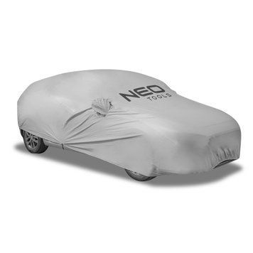 Чехол автомобильный NEO TOOLS 10-474, водонепроницаемый, PEVA + хлопок, универсальный размер M