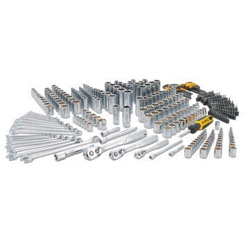 Набор головок, бит, шестигранных ключей 1/4, 3/8, 1/2, 341 предмет DeWALT DWMT45341-1 DWMT45341-1 фото