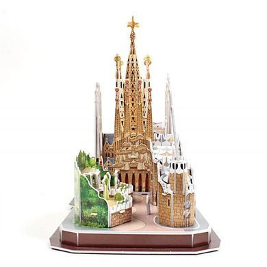 3D пазл CubicFun City Line Барселона (MC256h) dt_22919 фото