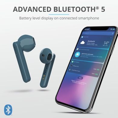 Навушники Trust Primo Touch True Wireless Mic Blue (327795) 23780_TRUST фото