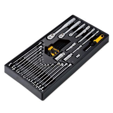 Набір головок, біт, шестигранних ключів 1/4, 3/8, 1/2, 341 предмет DeWALT DWMT45341-1 DWMT45341-1 фото