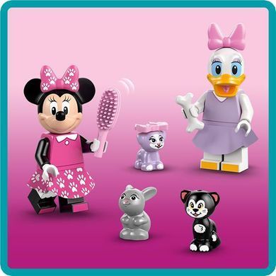 Конструктор LEGO Disney Готель Мінні для домашніх улюбленців 161 деталь (43274)