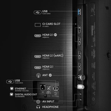LED-телевизор Hisense 85E7Q PRO (7134221) 20015896 фото