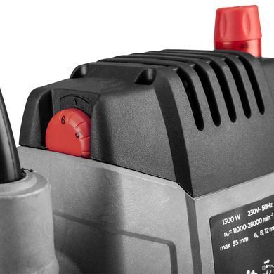 Фрезер GRAPHITE 1300 Вт (арт. 59G717) з регулюванням швидкості та глибини 0-55 мм 59G717 фото