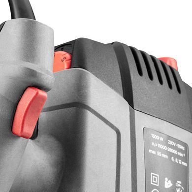Фрезер GRAPHITE 1300 Вт (арт. 59G717) з регулюванням швидкості та глибини 0-55 мм 59G717 фото