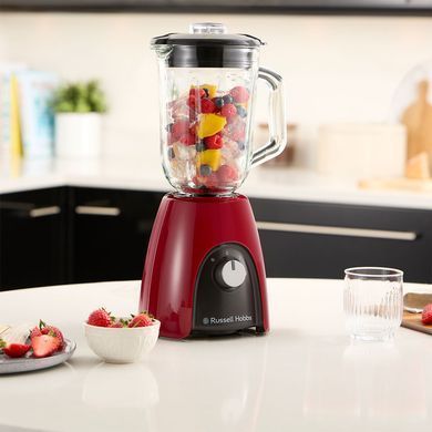 Russell Hobbs Блендер стаціонарний Desire Red, 650Вт, чаша-1500мл, червоний (382681) 27120-56 фото