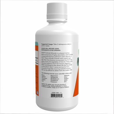 Colloidal Minerals Liquid - 32oz Now Foods
