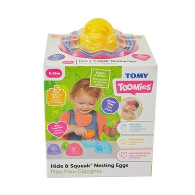 Сортер Toomies Кольорові яйця 5 в 1 (E73564) dt_67308 фото