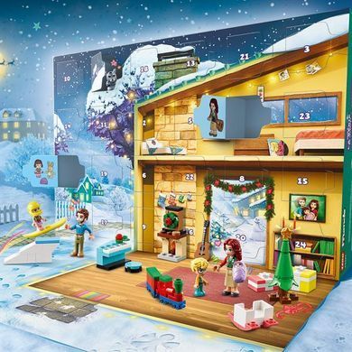 Новорічний адвент-календар 2024 LEGO Friends 272 деталей (42637)