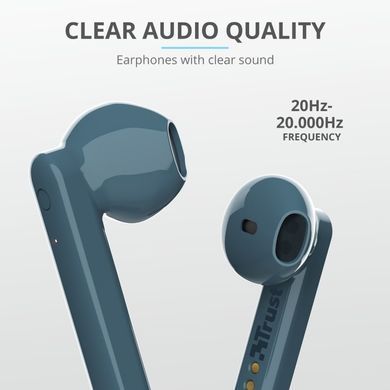 Навушники Trust Primo Touch True Wireless Mic Blue (327795) 23780_TRUST фото