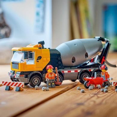 Конструктор LEGO City Бетонозмішувач 371 Деталь (60478)
