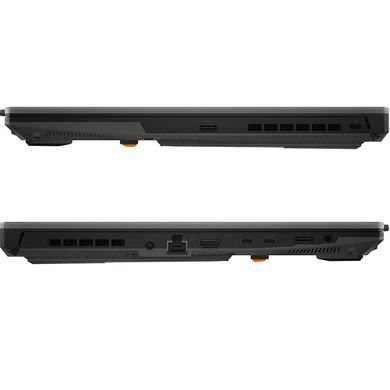 ASUS Ноутбук TUF F17 FX707VU-HX156 17.3" FHD IPS, Intel i7-13620H, 16GB, F512GB, NVD4050-6, NoOS, Сірий (381993) 90NR0CS5-M009E0 фото