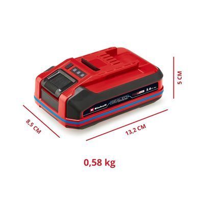 Einhell Аккумулятор PXC Plus SEALED 18В 3А&middot;ч 900Вт 0.58кг